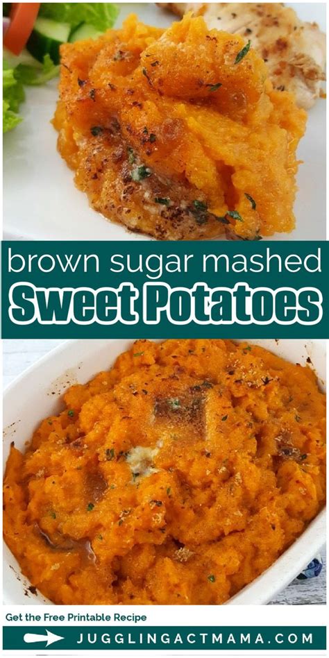 Make Ahead Mashed Sweet Potatoes With Brown Sugar Recipe Sweet