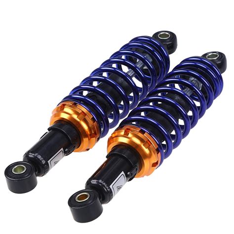 Possbay Pair 280mm Universal Motorcycle Air Shock Absorbers For Honda