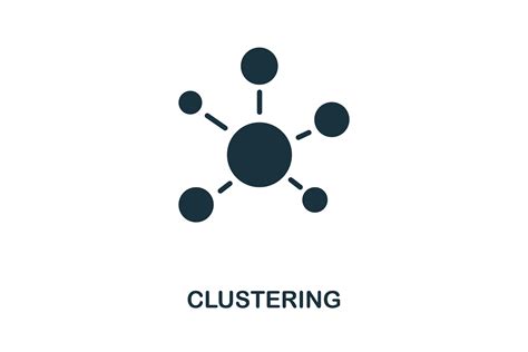 Clustering Icon Graphic By Aimagenarium Creative Fabrica