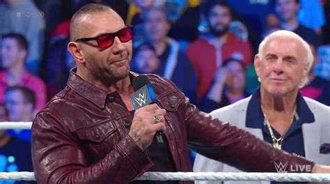 Batista Teases Huge Match At Smackdown 1000 In 2023 Pro Wrestling