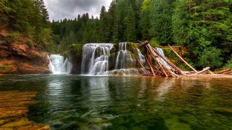 The term united states, when used in the geographical sense, is the contiguous united states, the state of alaska, the island state of hawaii, the five insular territories of puerto rico. Pinchot Gifford Forest Waterfall Beautiful Landscape Lower ...