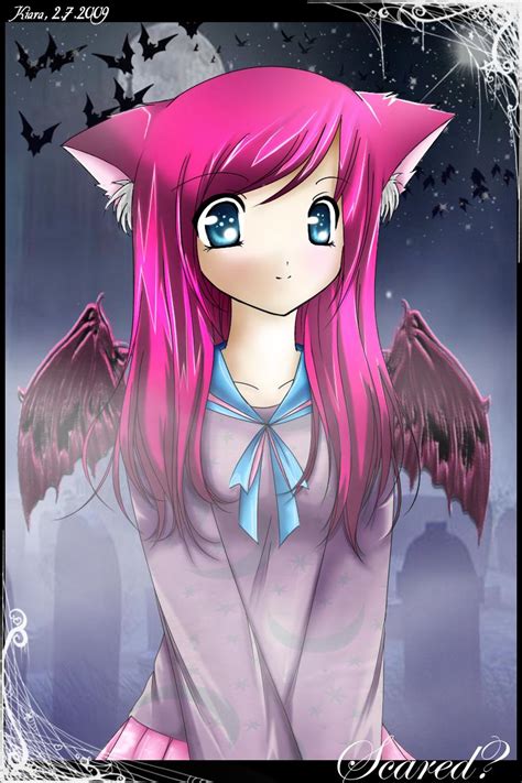 Cat Demon Girl Colored By The Princess Of Pain On Deviantart
