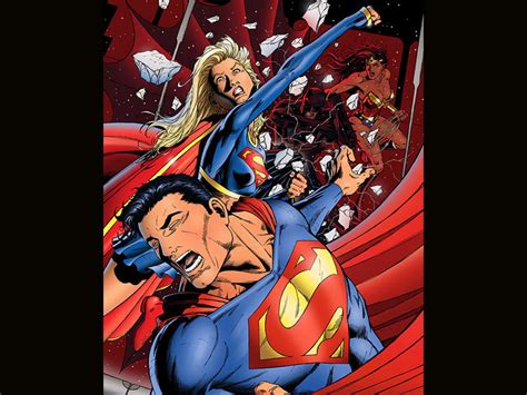 Supergirl Vs Wonder Woman Battles Comic Vine