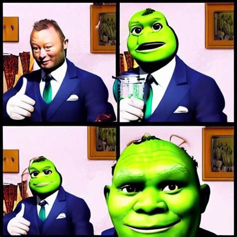 Lexica Limmy Waking Up Meme But Hes Shrek Trending On Reddit