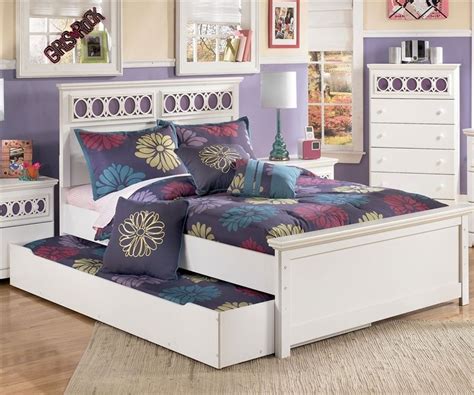 Cal king beds king beds queen beds twin beds eastern king. Zayley Panel Bed with Trundle Full Size | Bedroom ...