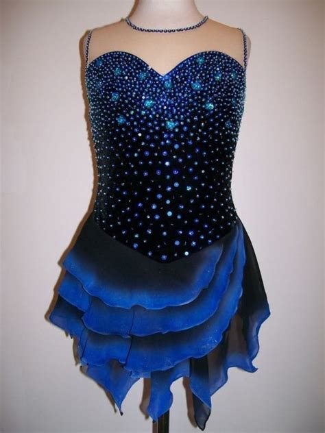 Competition Ice Figure Skating Dressdancebaton Twirling Costume Made