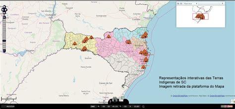 MPF lança mapa interativo sobre as Terras Indígenas de Santa Catarina Panorama Coletivo