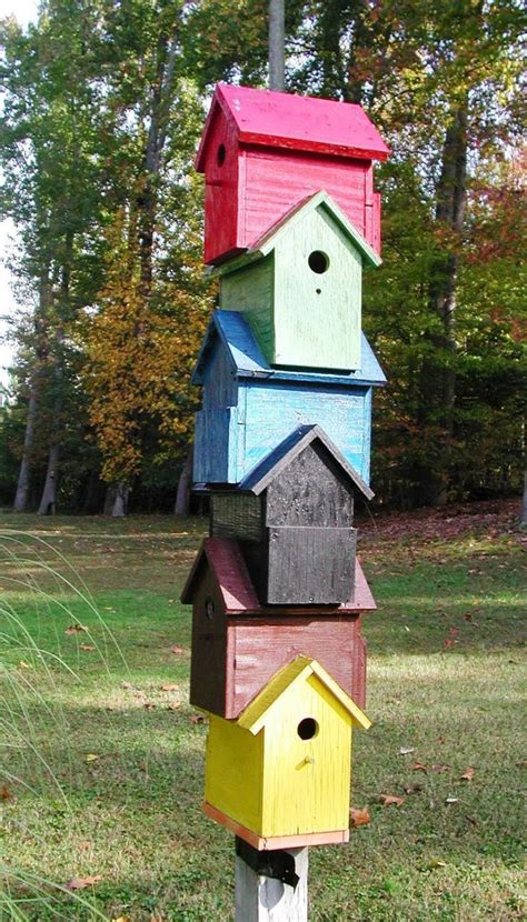 Inspiring Stand Bird House Ideas For Your Garden 60 Homemade Garden