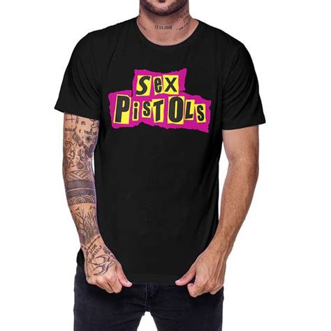Camisa Camiseta Sex Pistols Punk Rock 100 Algodão Premium Jrkt Camiseta Masculina