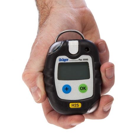Drager Pac 5500 Carbon Monoxide CO Personal Gas Detector