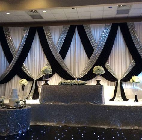 Get ready for your preschool or kindergarten graduation event with fun and colorful decorations. Image result for graduation stage backgrounds | Wedding backdrop, Wedding table, Banquet decorations