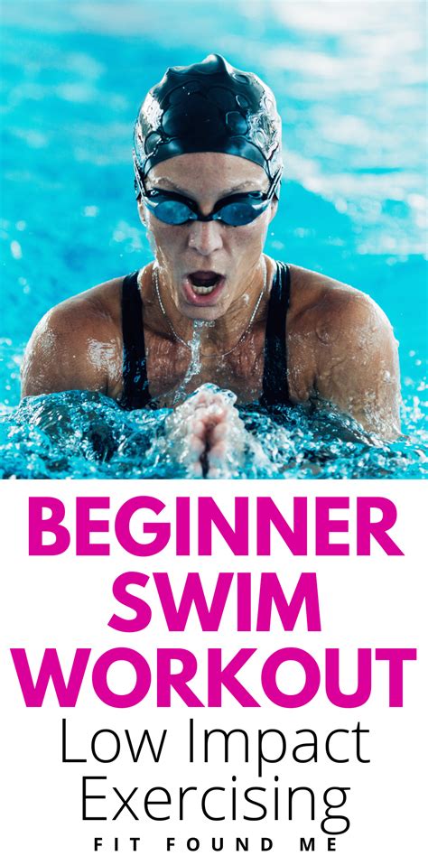 Beginner Swim Workout 8 Easy To Follow Steps For Pool Fitness In 2021 Swimming Workout