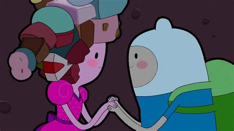 Adventure Time Finn And Princess Bubblegum Kiss On The Lips