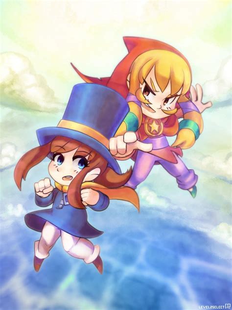 Some Fun Hat Kid And And Mustache Girl Fanart Ahatintime