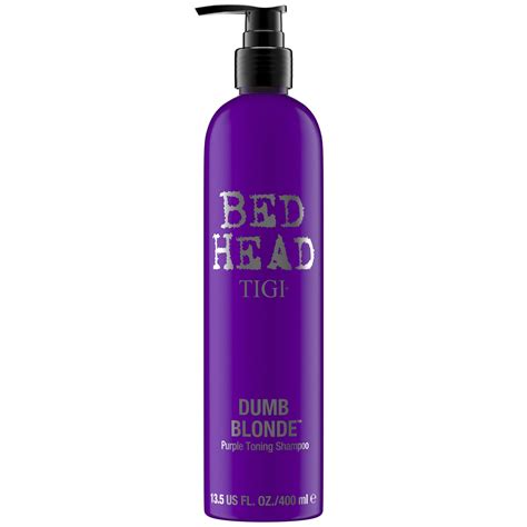 TIGI Bed Head Dumb Blonde Purple Toning Shampoo Ounce Buy