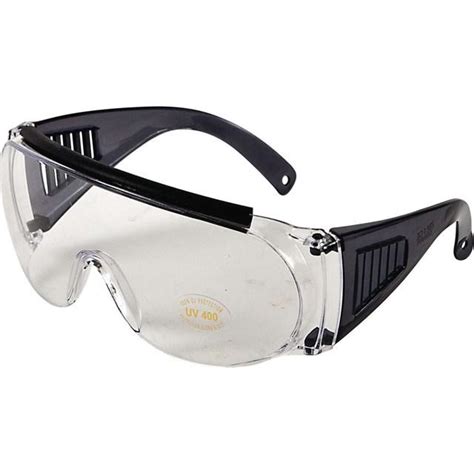 Allen Over Shooting And Safety Glasses Black Frames W Clear Lens