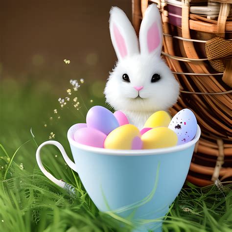 Cute Easter Bunny Free Stock Photo Public Domain Pictures