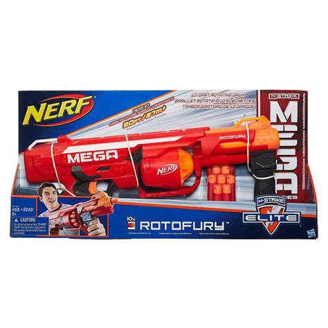 Nerf N Strike Mega Series Rotofury Blaster Rules And How To Play