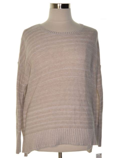 Style And Co Women Size Large L Beige Pullover Sweater Canerra