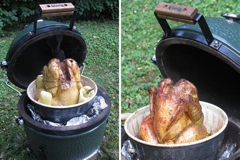 Whole Chicken In The Mini — Big Green Egg Forum