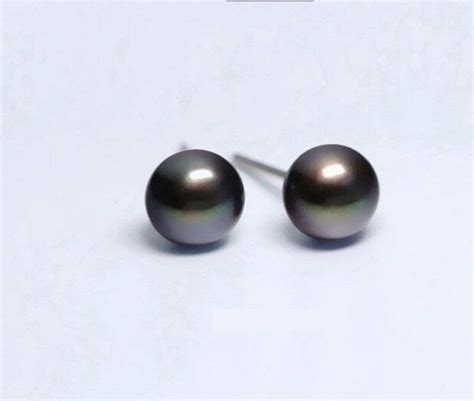 Sterling Silver Genuine Cultured Freshwater Pearl Stud Earrings