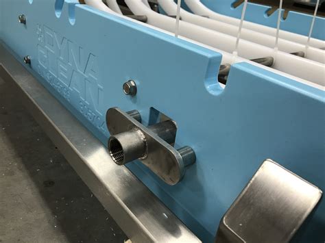 Clean In Place Option Expands Dynaclean Food Conveyor Line
