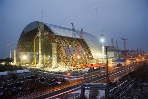 Damaged Chernobyl Reactor Covered Years After Nuclear Disaster Projects And Tenders