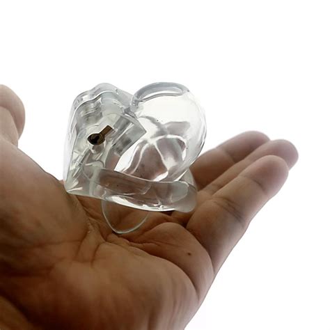 The Nub Of Ht V3 Male Chastity Device With 4 Rings Micro Cock Cage