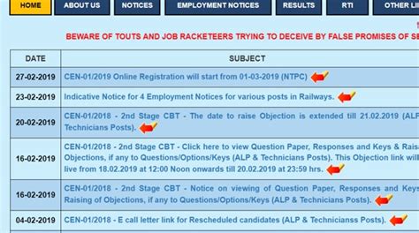 Rrb Postpones Ntpc Application For Level 1 Posts Recruitment 2019 Here