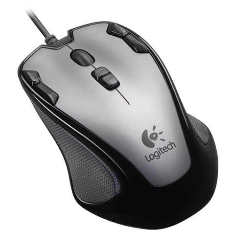 Logitech Optical Gaming Mouse G300 Silver Black