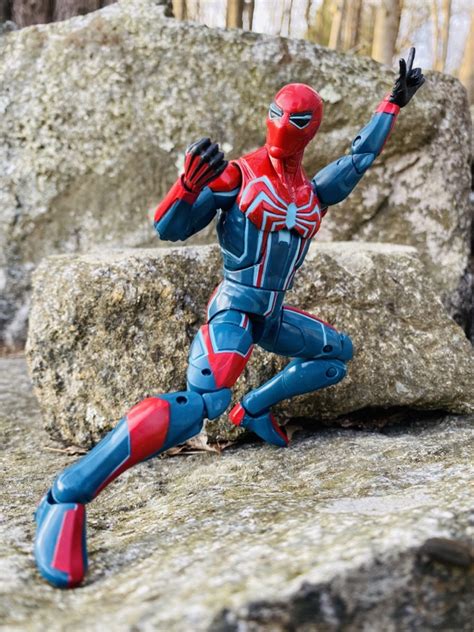 Review Marvel Legends Velocity Suit Spider Man Figure Ps4 Gamerverse