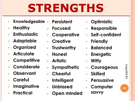 Jun 22, 2021 · finally, depending on the person, situation, and context, basing an assessment of character strengths purely on critical incidents may not be an accurate reflection of that person's strengths. 🎉 Examples of personal weaknesses. 9+ Personal SWOT ...