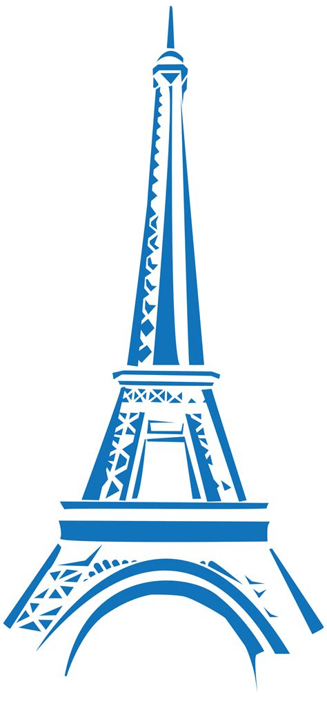 Paris Blues Clip Art Library