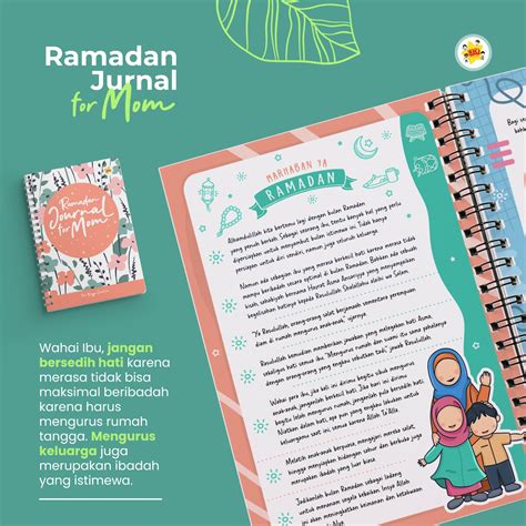 Buku Ramadan Journal For Mom Jurnal Puasa Ibu Stok Kosong Toko