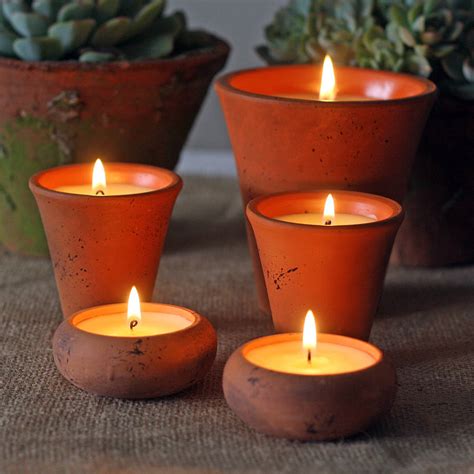 Here at flowers & plants co we have partnered with specialised local, dutch and danish growers to deliver you thriving plants that are grown with utmost care and a great deal of technical knowledge. Scented Candles In Flower Pots By The Wedding Of My Dreams ...