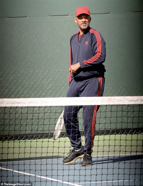 Will Smith Practices His Tennis Skills For Role As Venus And Serena