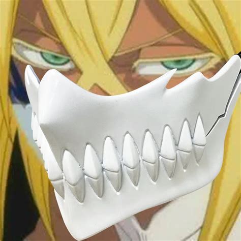New Version Anime Bleach Hollow Halibel Cosplay Mask Hollow Halibel