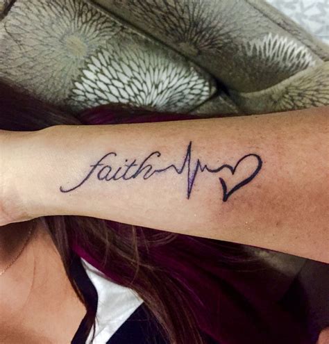 Faith Hope And Love Tattoo First Perfect Tattoo For My Left Arm Im