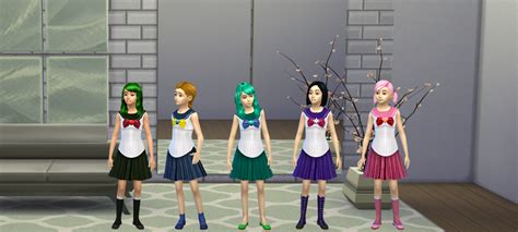 Anime Collection Sailor Moon 2 Los Sims 4 Kyosfera Sims 4 Sims Images
