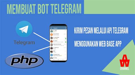 Membuat Bot Telegram Untuk Notifikasi Aplikasi Berbasis Web PHP YouTube