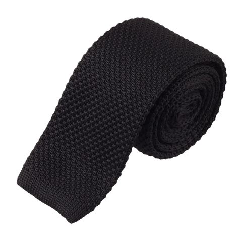 Fashion Mens Knit Tie Neckband Narrow Slim Casual Skinny Knit