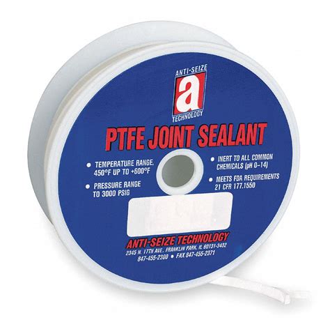 Anti Seize Technology Joint Sealant Tape Ptfe 045 To 055sg