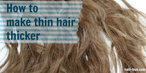 Cut and color can be used together to make thin hair look way thicker. How to make thin hair look thicker