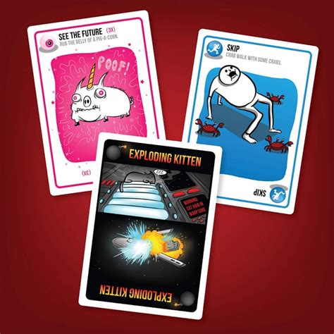 Exploding Kittens Card Game Exploding Kittens Is The Weirdest Most