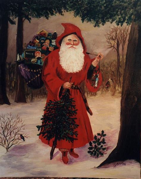 Victorian Santa By Roger E Gorrin