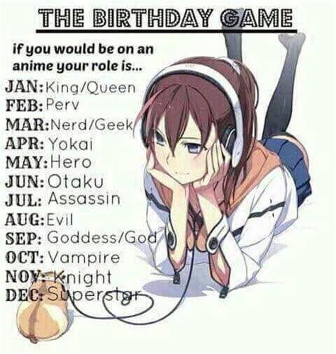 Interactive Post Birthday Game Project Anime Amino