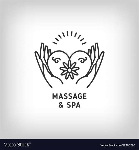 Massage Therapy Logos Svg