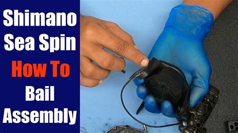Shimano Sea Spin How To Reset The Bail Assembly Fishing Reel Repair