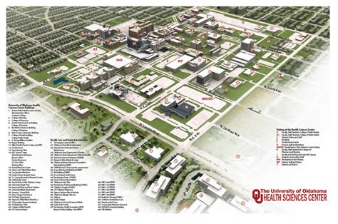 University Of Oklahoma Campus Map Map