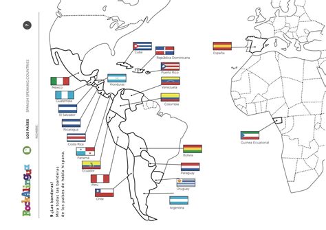 Spanish Speaking Countries Worksheet Rockalingua How To Speak